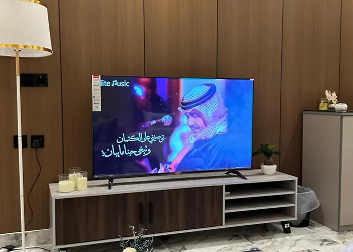 شقة استديو تصميم أنيق وهادئ العقيق بدخول ذاتي